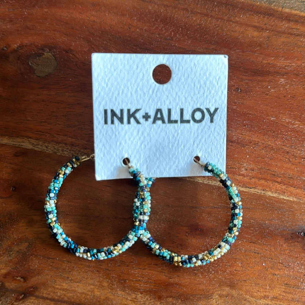 NWT Ink and Alloy Earrings